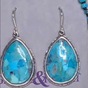 Grace and Heart Turquoise Earrings